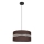 Chandelier on a string CORAL 1xE27/60W/230V d. 40 cm brown
