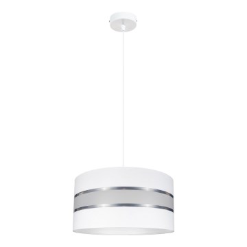 Chandelier on a string CORAL 1xE27/60W/230V white