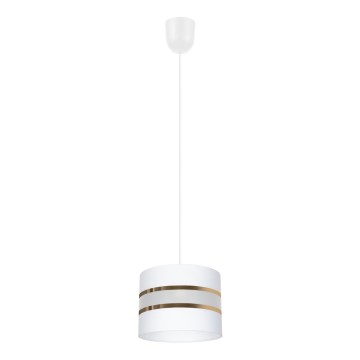 Chandelier on a string CORAL 1xE27/60W/230V white