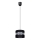 Chandelier on a string CORAL S 1xE27/60W/230V black