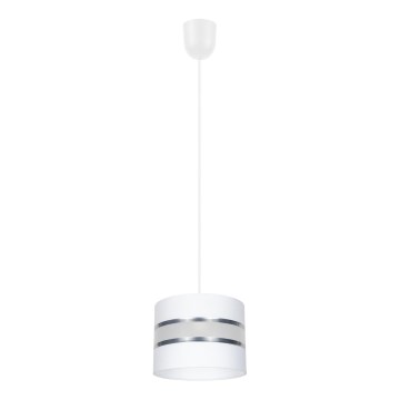 Chandelier on a string CORAL S 1xE27/60W/230V white