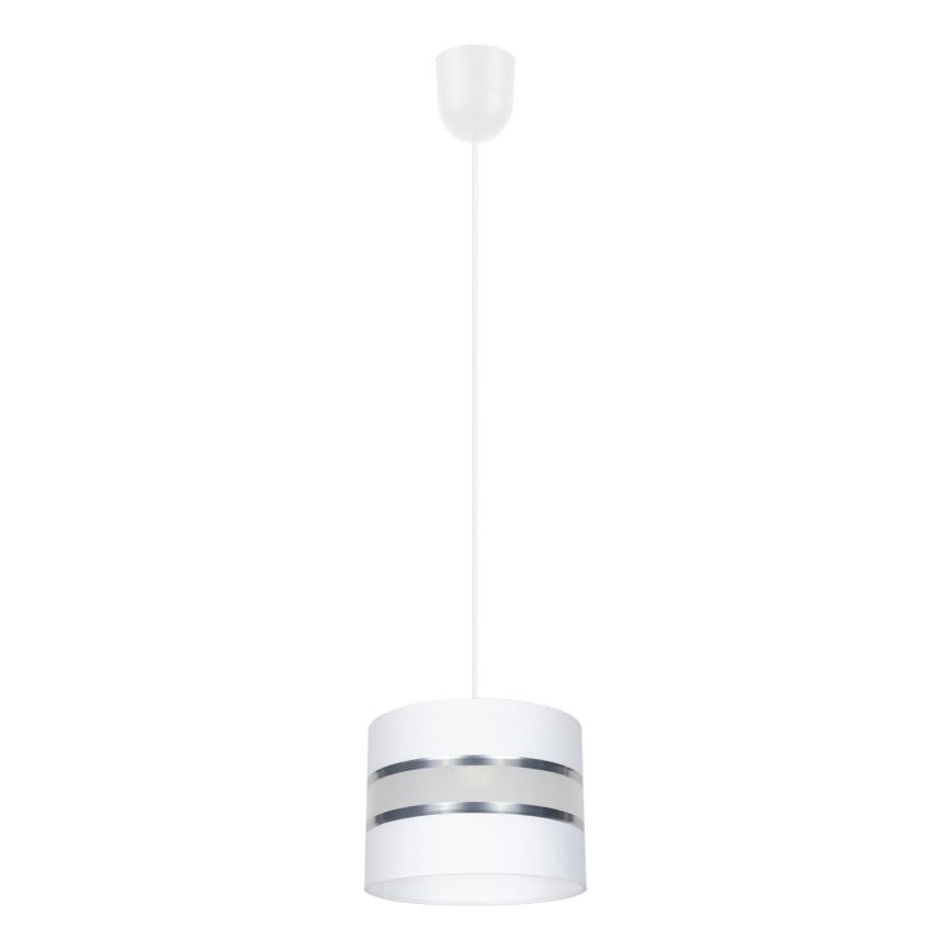 Chandelier on a string CORAL S 1xE27/60W/230V white