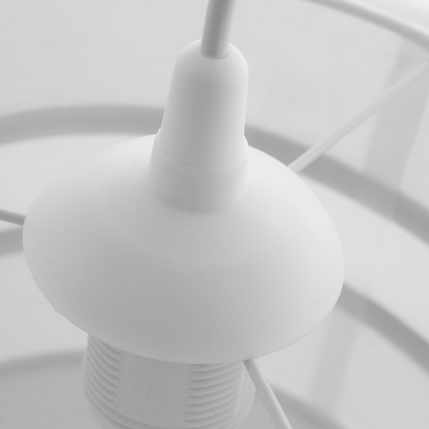 Chandelier on a string CORAL S 1xE27/60W/230V white
