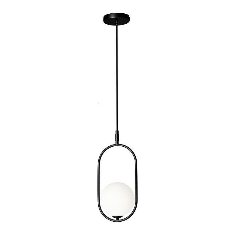 Chandelier on a string CORDEL 1xG9/28W/230V black
