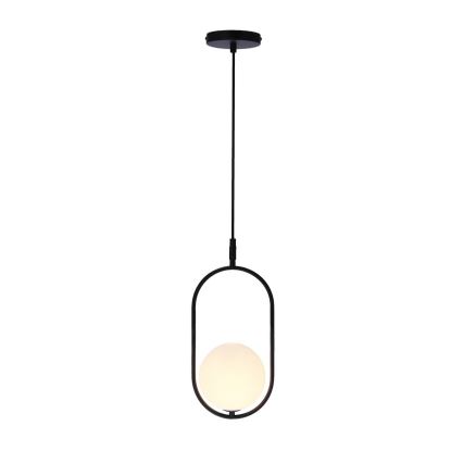 Chandelier on a string CORDEL 1xG9/28W/230V black