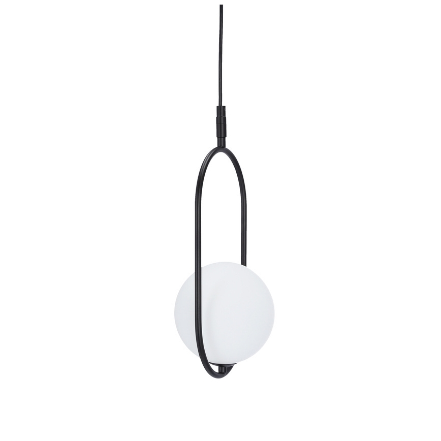 Chandelier on a string CORDEL 1xG9/28W/230V black