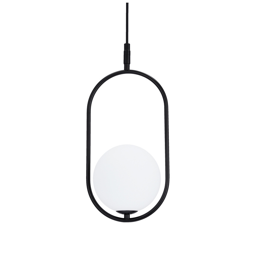 Chandelier on a string CORDEL 1xG9/28W/230V black
