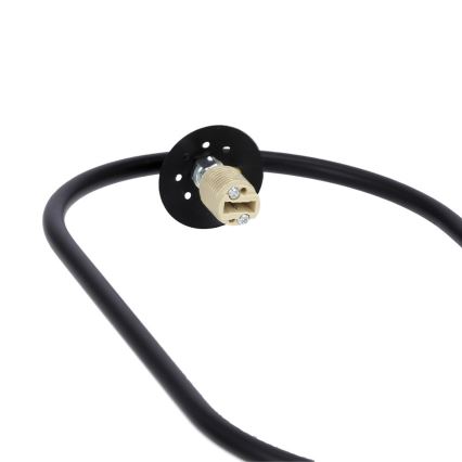 Chandelier on a string CORDEL 1xG9/28W/230V black