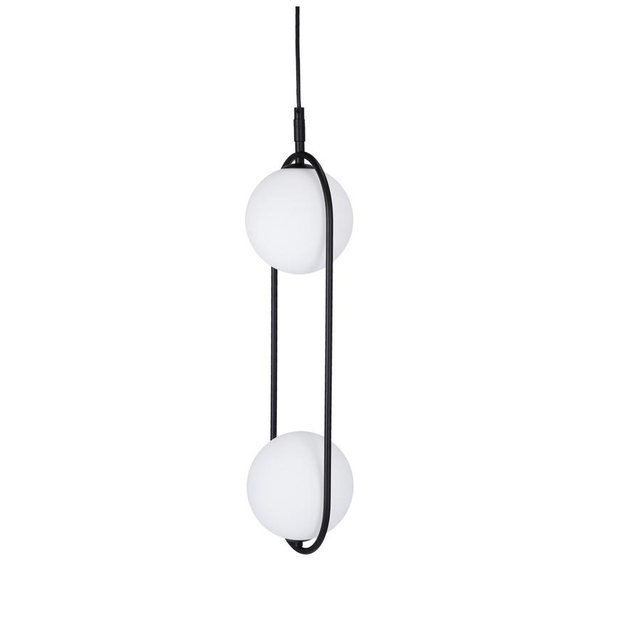 Chandelier on a string CORDEL 2xG9/28W/230V black