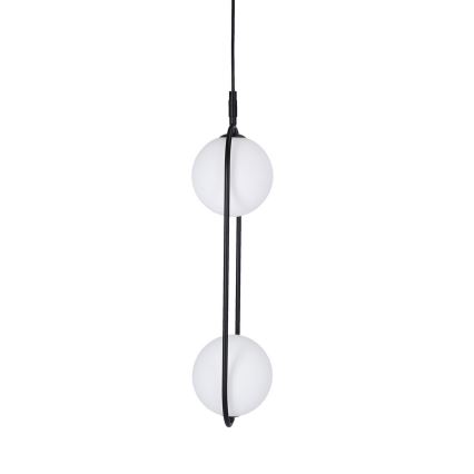 Chandelier on a string CORDEL 2xG9/28W/230V black