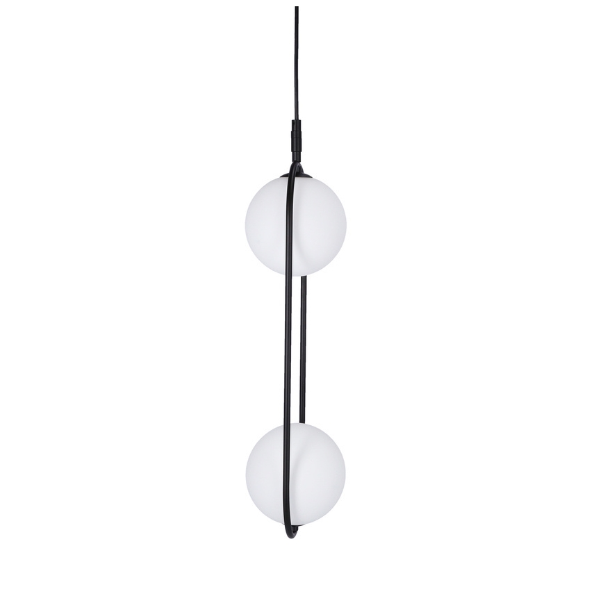 Chandelier on a string CORDEL 2xG9/28W/230V black