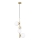 Chandelier on a string CORDEL 4xG9/20W/230V golden