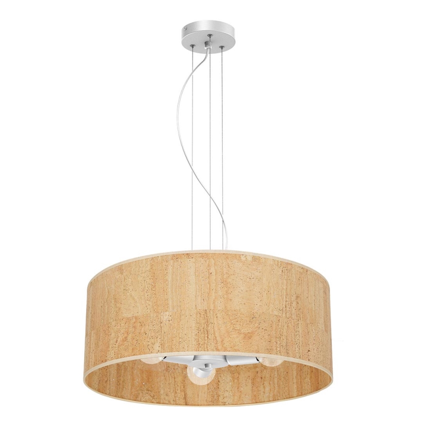 Chandelier on a string CORK 3xE27/60W/230V