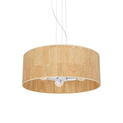 Chandelier on a string CORK 3xE27/60W/230V
