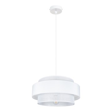 Chandelier on a string CORSA 1xE27/60W/230V white