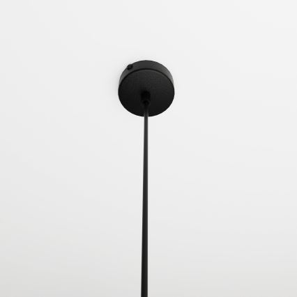 Chandelier on a string COSMO 1xE14/10W/230V d. 14 cm black/grey