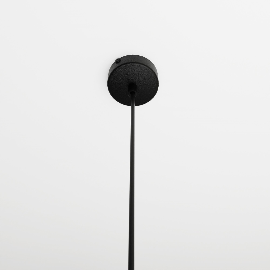 Chandelier on a string COSMO 1xE14/10W/230V d. 14 cm black/grey