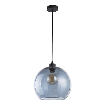 Chandelier on a string CUBUS 1xE27/60W/230V blue