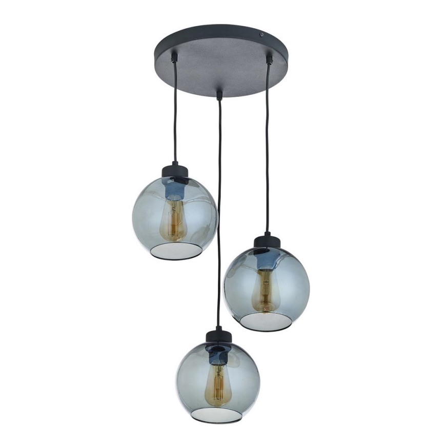 Chandelier on a string CUBUS 3xE27/60W/230V
