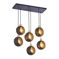 Chandelier on a string CYKLOP 6xE27/60W/230V