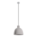Chandelier on a string DAMASO 1xE27/60W/230V concrete