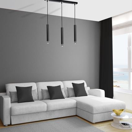 Chandelier on a string DANI 3xGU10/8W/230V