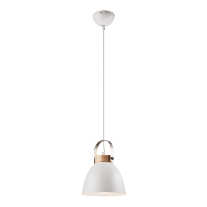 Chandelier on a string DANIELLE 1xE27/60W/230V beech - FSC certified