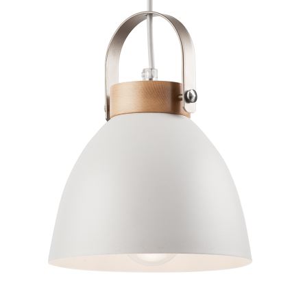 Chandelier on a string DANIELLE 1xE27/60W/230V beech - FSC certified
