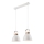 Chandelier on a string DANIELLE 2xE27/60W/230V beech - FSC certified