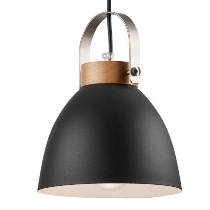 Chandelier on a string DANIELLE 2xE27/60W/230V beech - FSC certified