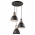 Chandelier on a string DANIELLE 3xE27/60W/230V beech - FSC certified