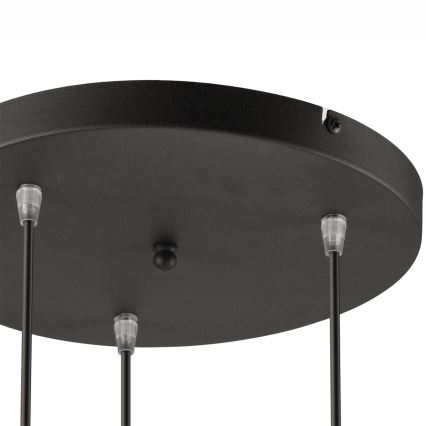 Chandelier on a string DANIELLE 3xE27/60W/230V beech - FSC certified