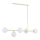 Chandelier on a string DANSA 5xE14/10W/230V gold