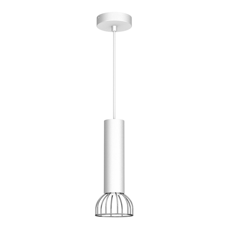 Chandelier on a string DANTE 1xGU10/25W/230V white/shiny chrome