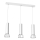 Chandelier on a string DANTE 3xGU10/25W/230V white/shiny chrome