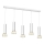 Chandelier on a string DANTE 5xGU10/25W/230V white/gold