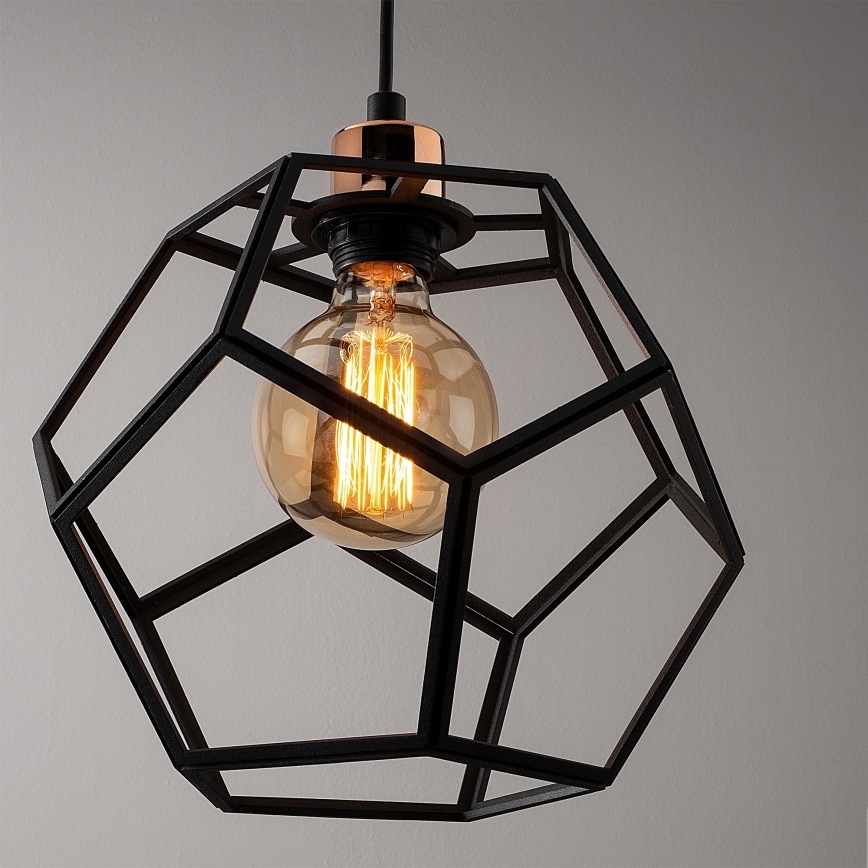 Chandelier on a string DEGIRMEN 3xE27/100W/230V