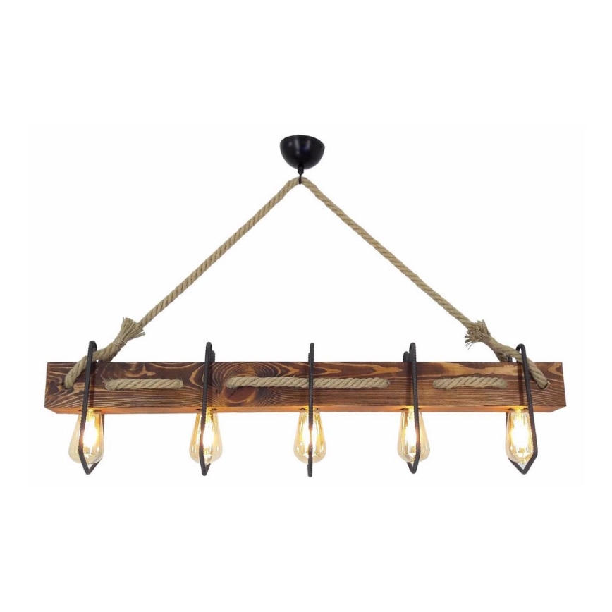 Chandelier on a string DEMIR 5xE27/40W/230V