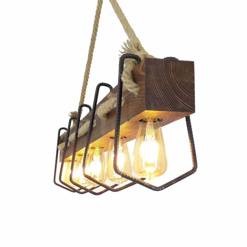 Chandelier on a string DEMIR 5xE27/40W/230V