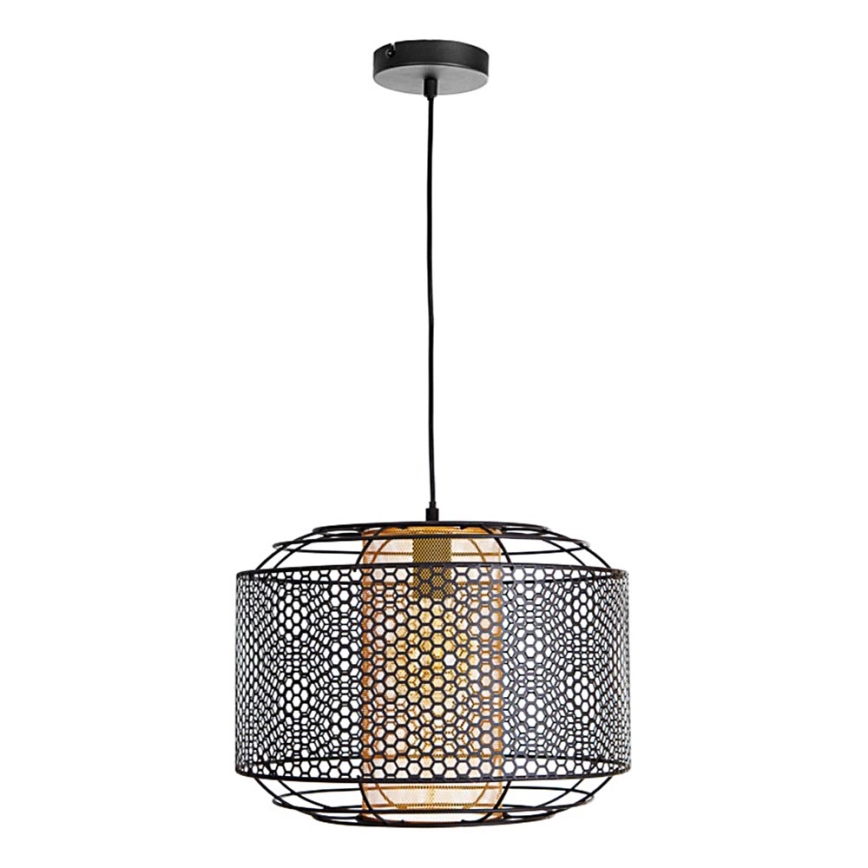 Chandelier on a string DENTON 1xE27/40W/230V black