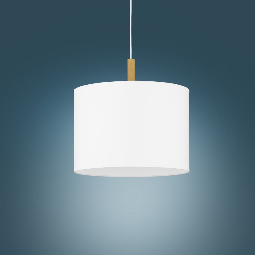 Chandelier on a string DEVA 1xE27/25W/230V white
