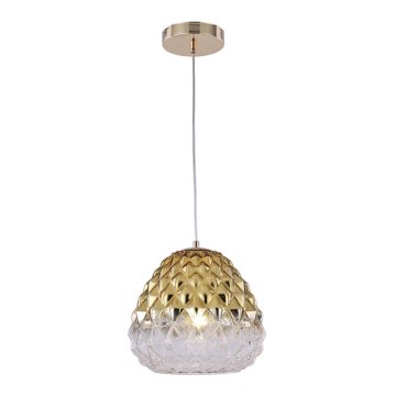 Chandelier on a string DIAMOND 1xE27/11W/230V golden