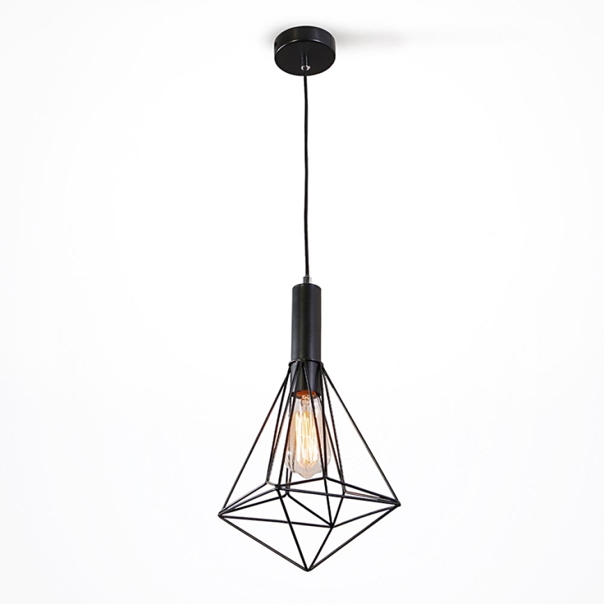 Chandelier on a string DIAMOND 1xE27/60W/230V 25 cm