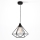 Chandelier on a string DIAMOND 1xE27/60W/230V 30 cm