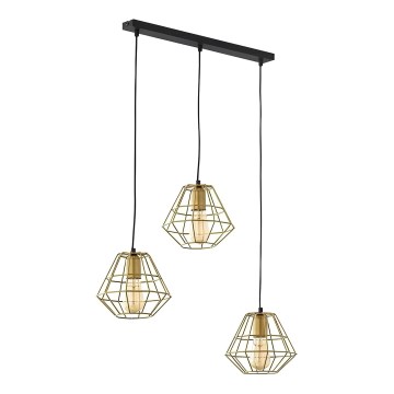 Chandelier on a string DIAMOND 3xE27/60W/230V