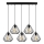 Chandelier on a string DIAMOND 5xE27/100W/230V