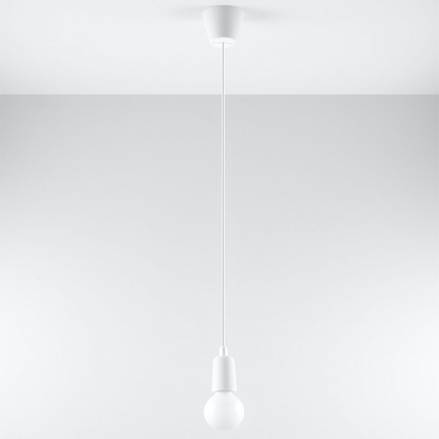 Chandelier on a string DIEGO 1xE27/60W/230V