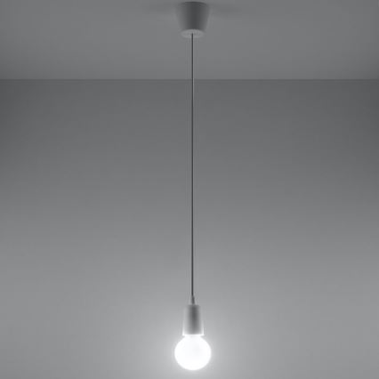 Chandelier on a string DIEGO 1xE27/60W/230V