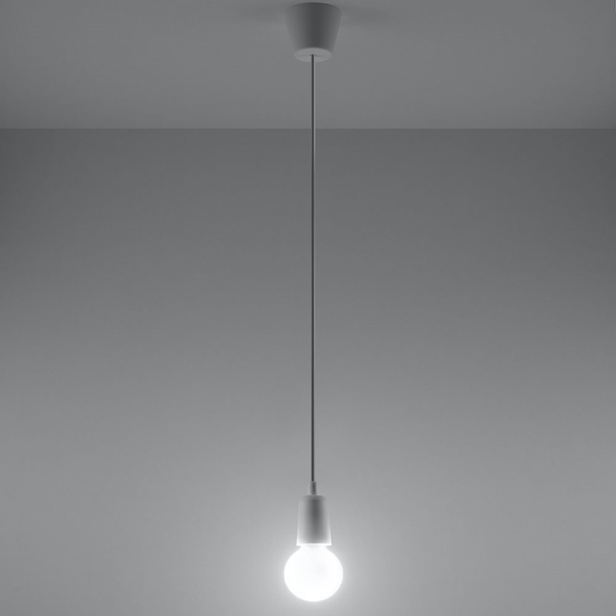 Chandelier on a string DIEGO 1xE27/60W/230V