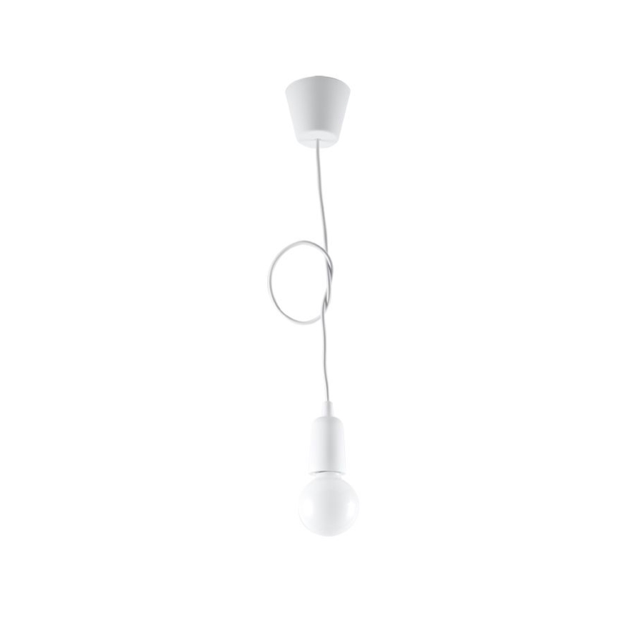 Chandelier on a string DIEGO 1xE27/60W/230V
